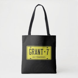 Tote O bolsa preto & cor-de-rosa do logotipo G7