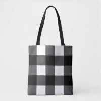 O bolsa preto e branco da verificação do búfalo
