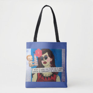 Tote O Bolsa que eu desejo que eu era tão finamente