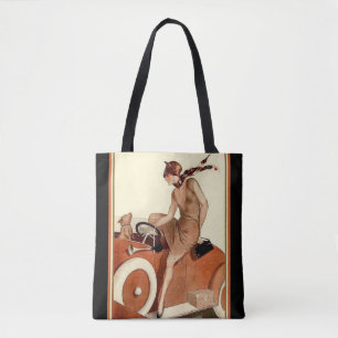 Tote O bolsa resistente do Flapper do art deco
