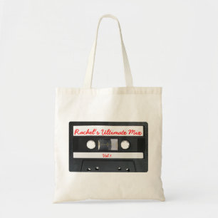 Tote O bolsa retro customizável da cassete de banda