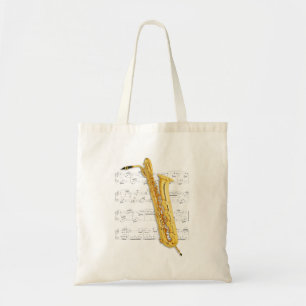 Tote O bolsa - saxofone baixo e partitura