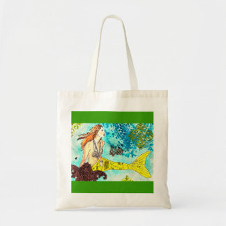 Tote O bolsa tranquilo da sereia das águas
