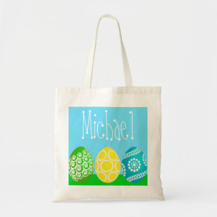 Tote O bolsa unisex do primavera do ovo da páscoa do