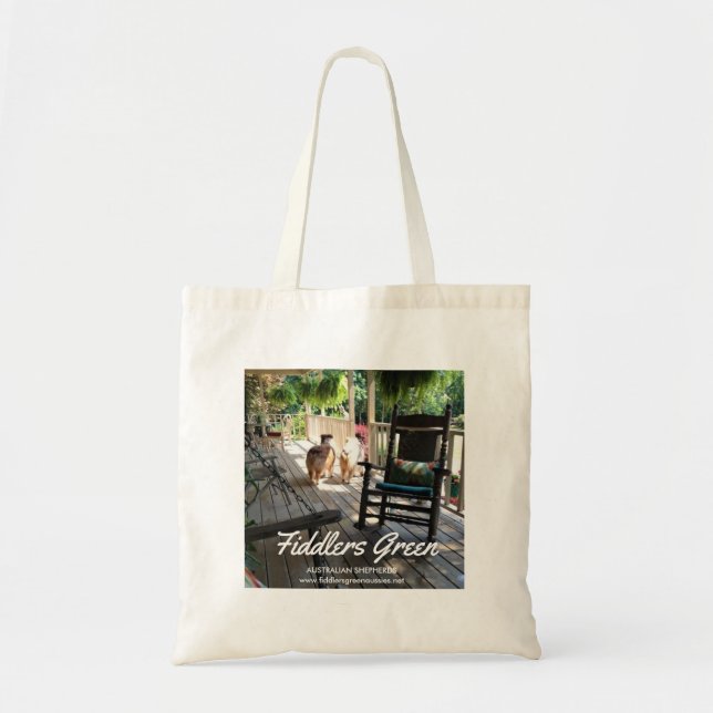 TOTE O BOLSA VERDE DOS AUSSIES DOS VIOLINISTAS (Frente)