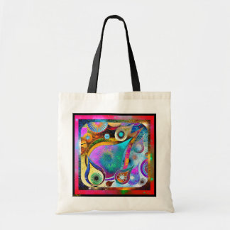 Tote O bolsa vívido do universo da lágrima