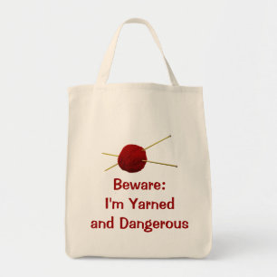 Tote O bolsa Yarned e perigoso