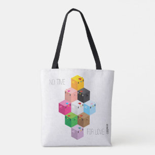 Tote o cockblock empilha o bolsa