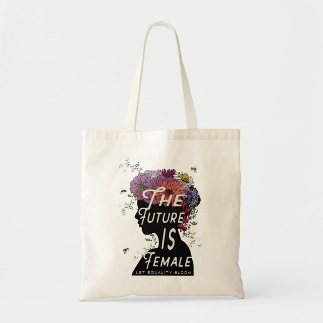 Tote O futuro é fêmea - o bolsa (Frente)