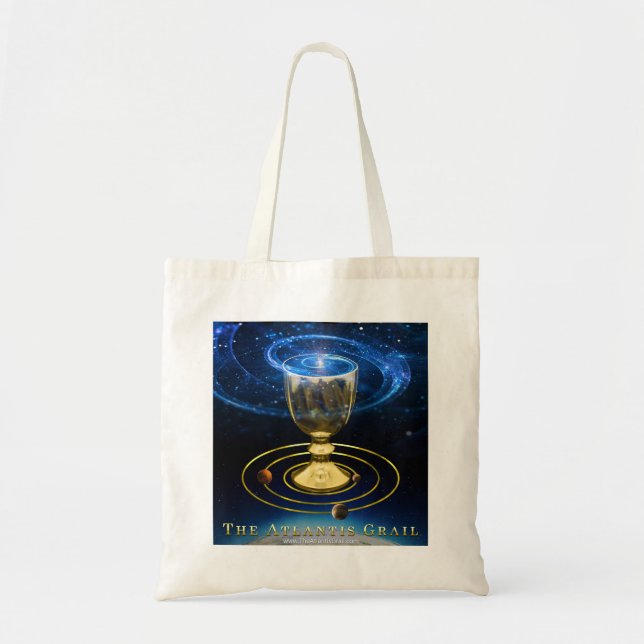 Tote O Grail de Atlantis - o bolsa do orçamento (Frente)
