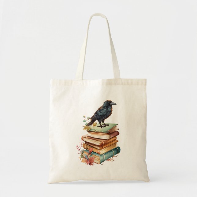 Tote O Livro Raven Bolsa (Frente)