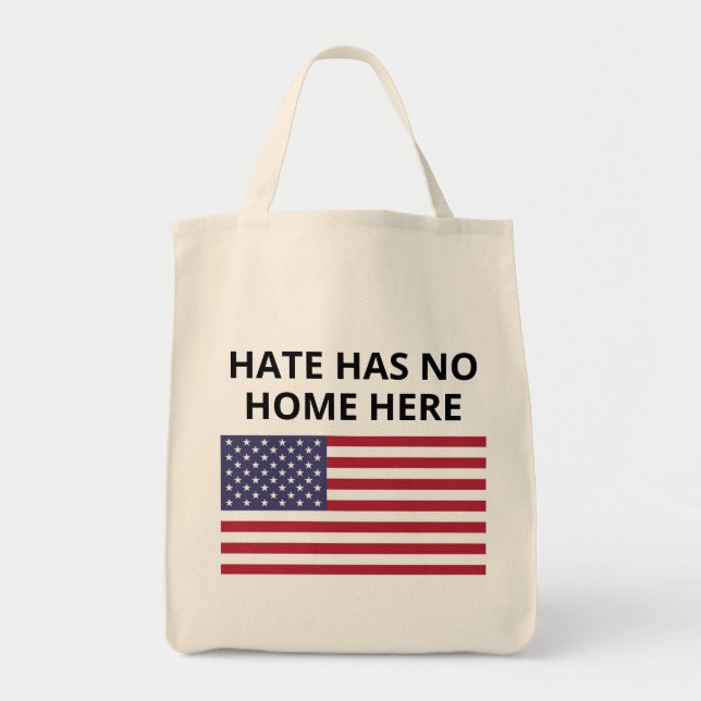Tote O Ódio Não Tem Casa Aqui Bolsa (Frente)