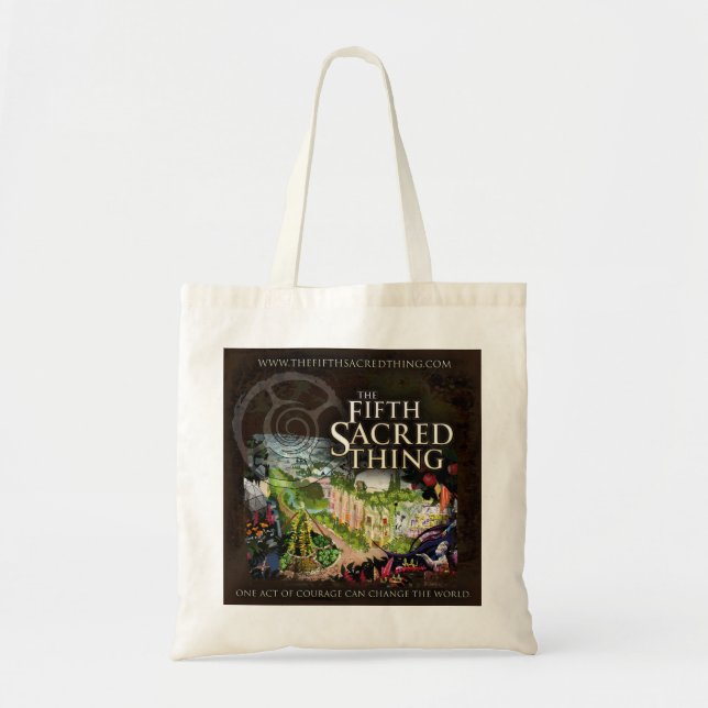 Tote O quinto bolsa sagrado da coragem (Frente)