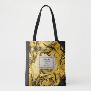 Tote O rei no Bolsa de jogo amarelo