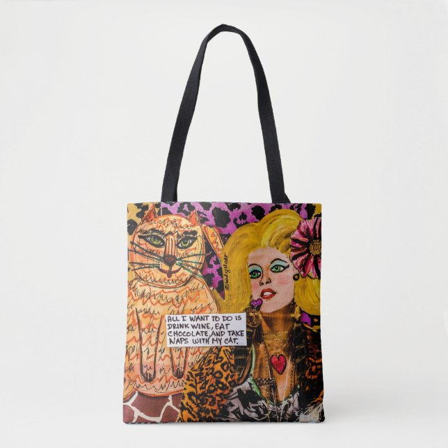 Tote O saco de bolsa todo que eu quero fazer é beber o (Frente)