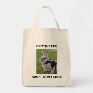 Tote Obedeça o bolsa do mantimento da pata