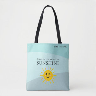 Tote Obrigados Por Ser O Meu Bolsa De Professora Sunshi