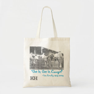 Tote Obtenha-o obtêm-lhe o bolsa do rodeio da vaqueira