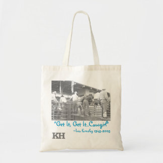Tote Obtenha-o obtêm-lhe o bolsa do rodeio da vaqueira