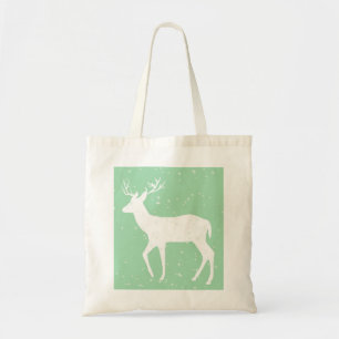 Tote Oh Deer, é Natal [verde] - Bolsa