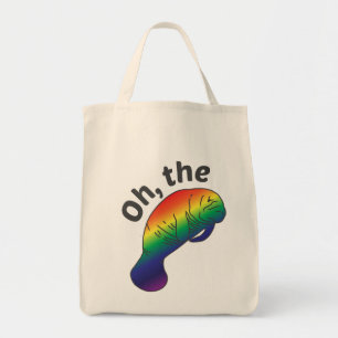 Tote Oh, o Bolsa de Hue Manatee Grocery