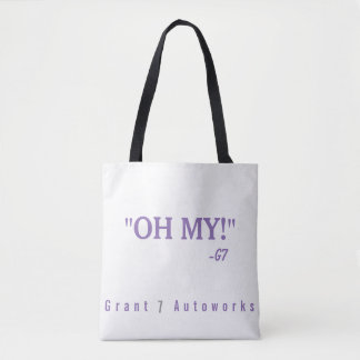 Tote "OH roxo MEU!" O bolsa de 2 tons