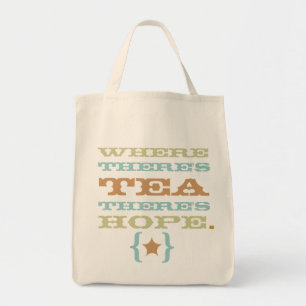 Tote onde há chá há o bolsa TBA da esperança