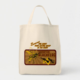 Tote operação: Bolsa de Grocery BLACKFLAG