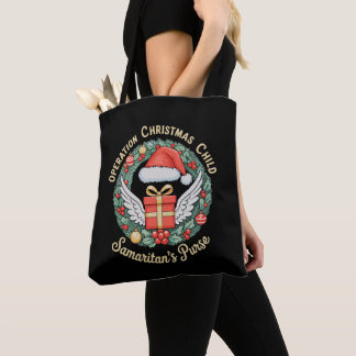 Tote Operação Criança de Natal Bolsa do Samaritano Nata