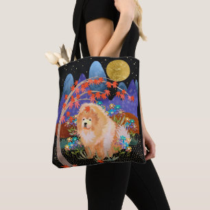 Tote ORIGAMI AUTUMN Chow bolsa ou cross-body bag