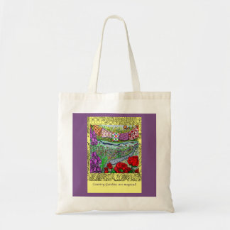 Tote Os jardins do país são o bolsa mágico