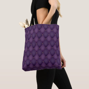 TOTE PADRÃO DE DIAMANTE DE BOLSA DE BOLSA MARDI