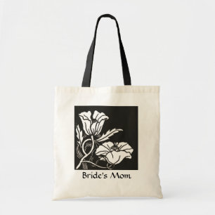Tote Papoilas de Beardsley Nouveau que Wedding o bolsa