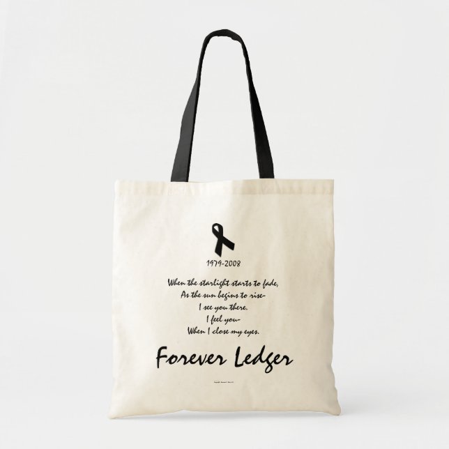 Tote Para sempre o bolsa do livro- (Frente)
