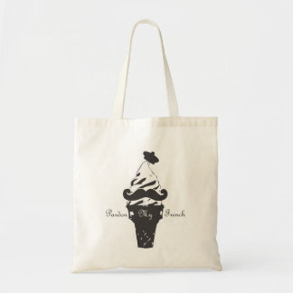 Tote Pardon meu bolsa francês