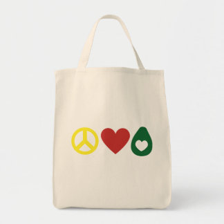 Tote Paz, o bolsa do abacate do amor