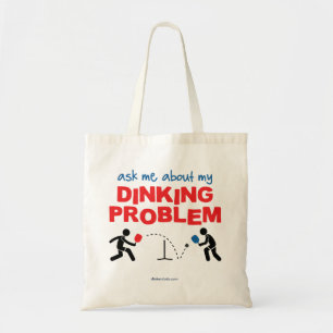 Tote Pergunte-me sobre meu bolsa de Pickleball do