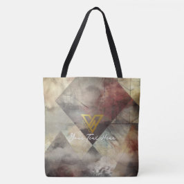 Tote Personalizado: Abstrato Geométrico Bolsa