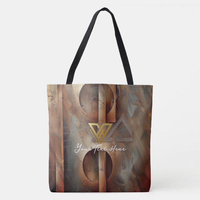 Tote Personalizado: Bolsa de Abstrato russo (Frente)