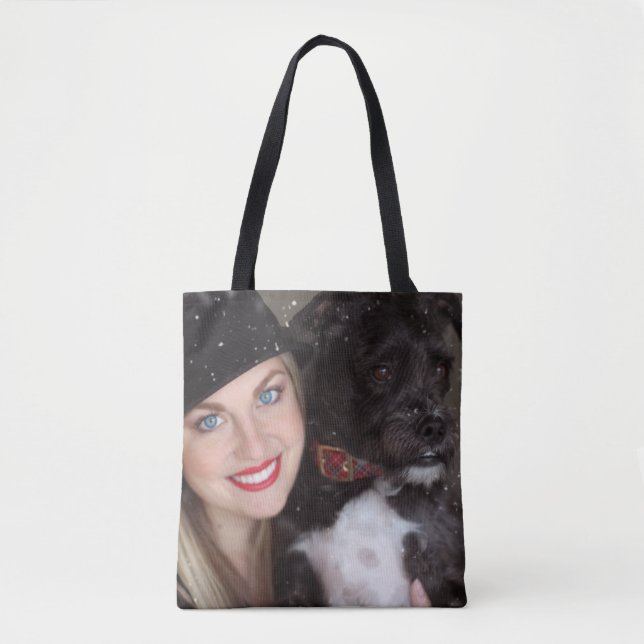 Tote Personalizado com Foto Dupla Face (Frente)