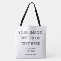 Tote Personalizado com Impressão Total - Design Pe