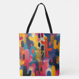 Tote Personalizado: Pop Art Panache Personalizado Bolsa