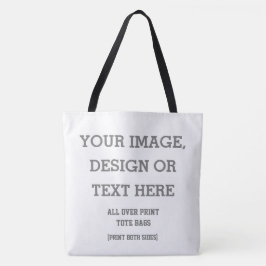 Tote Personalizado por todo o Impressão Bolsa - Design 