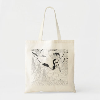 Tote Pintura--Você mesmo pelicano oco feliz do Bolsa