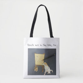 Tote Pirenéus All-Over-Impressão, Bolsa de ombro