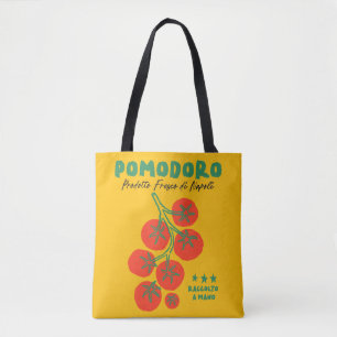Tote Pomodoro Tomato Yellow Market Bolsa