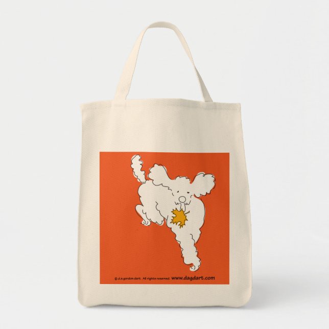 Tote Poodle Bolsa (Frente)