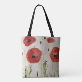 Tote Poppies Bolsa