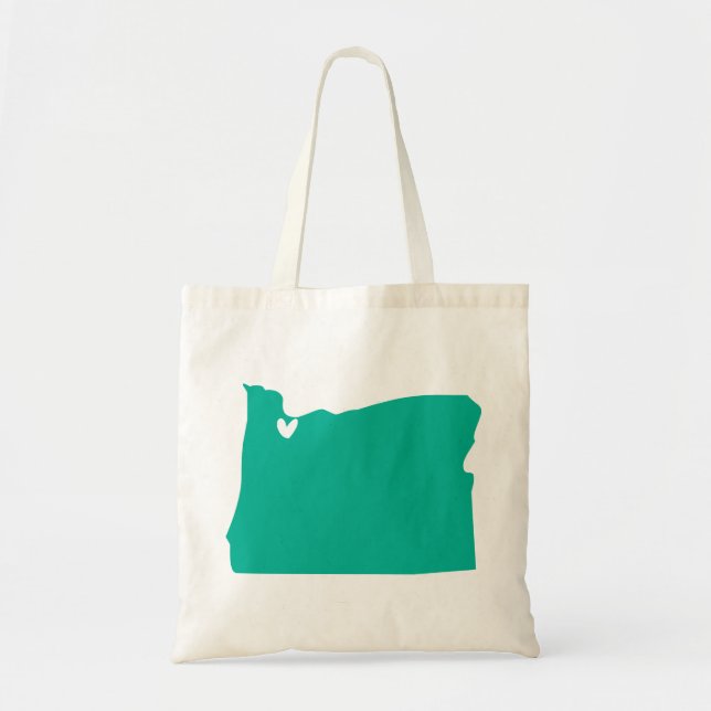Tote Portland, Oregon Love Bolsa (Frente)