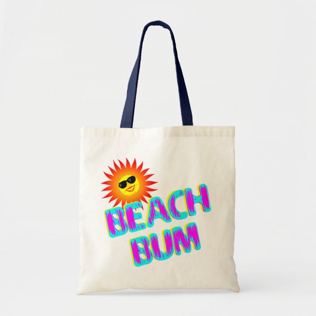 Tote Praia Bum Say com Bolsa de Canvas Sunshine (Frente)